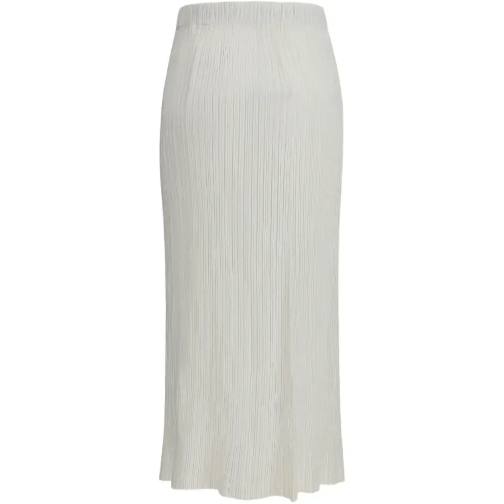 Плиссированная юбка миди