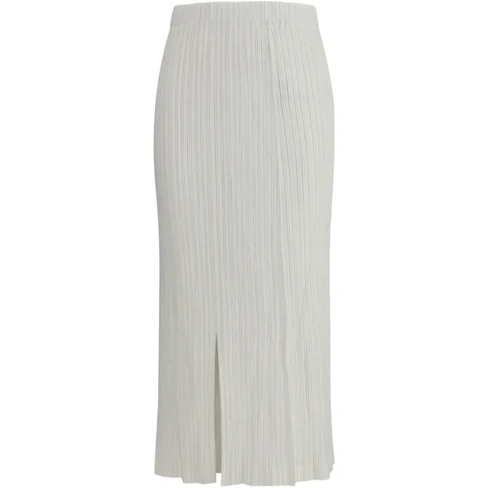 Плиссированная юбка миди