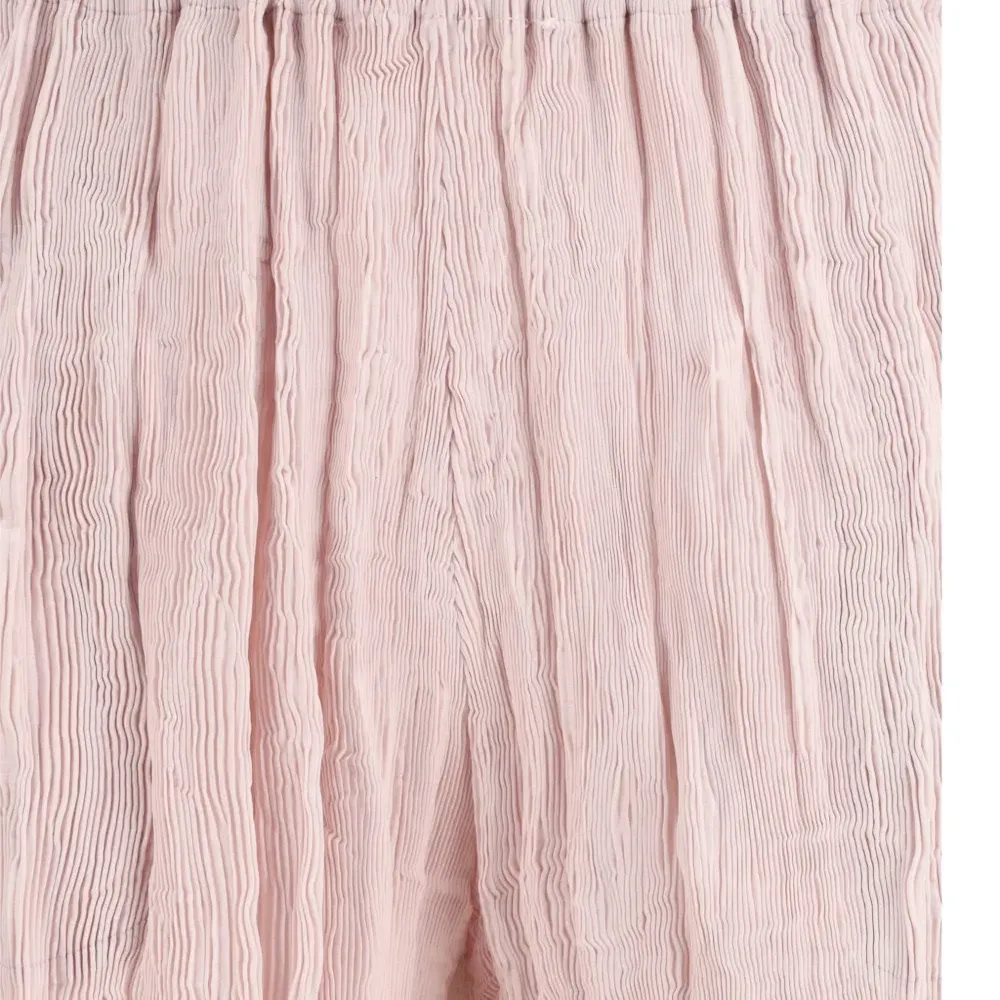 Плиссированные брюки с завышенной талией