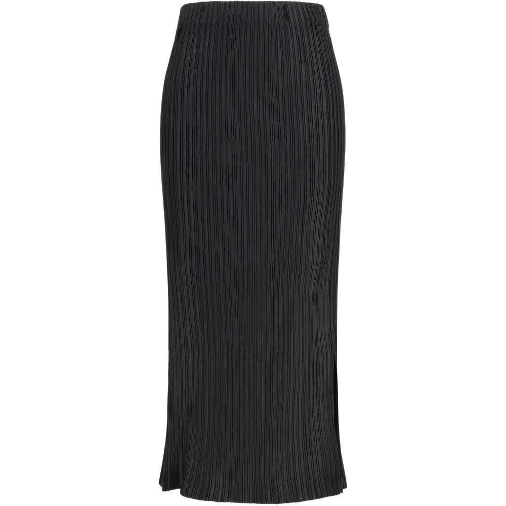 Плиссированная юбка миди