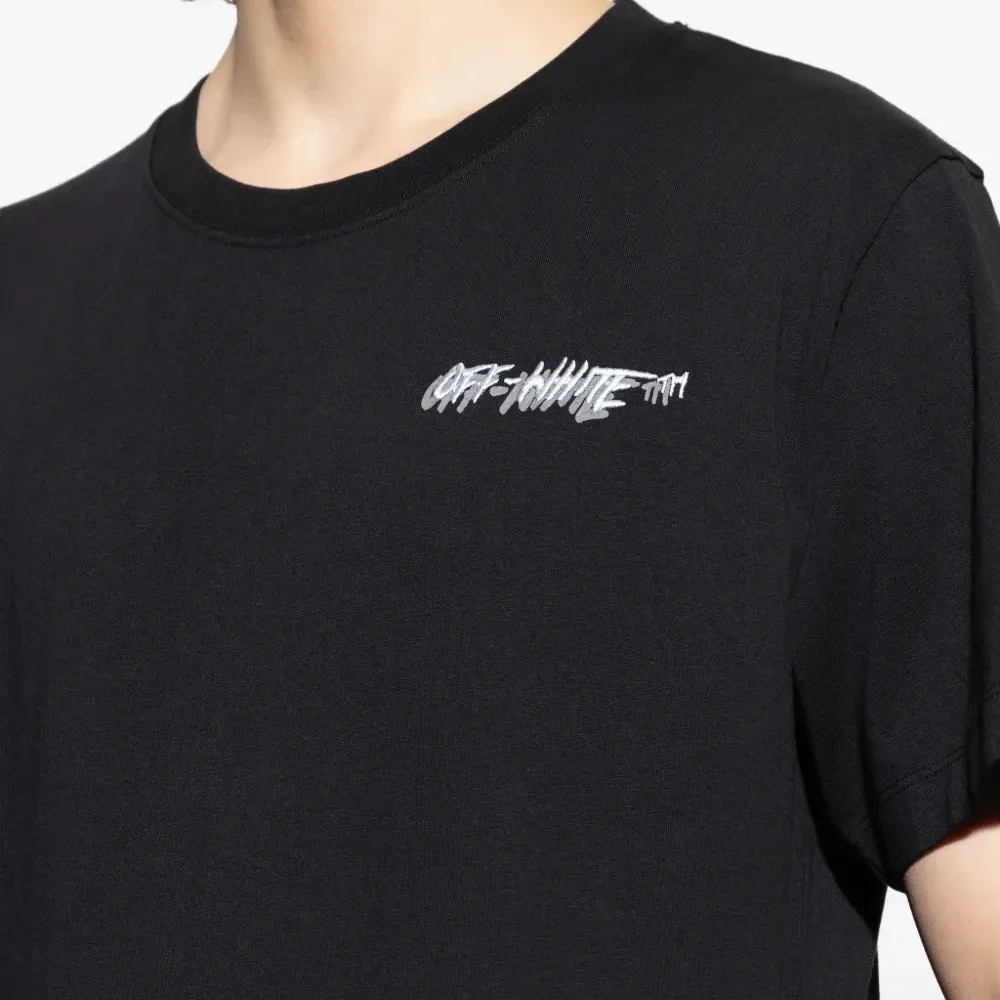 Футболка с круглым вырезом