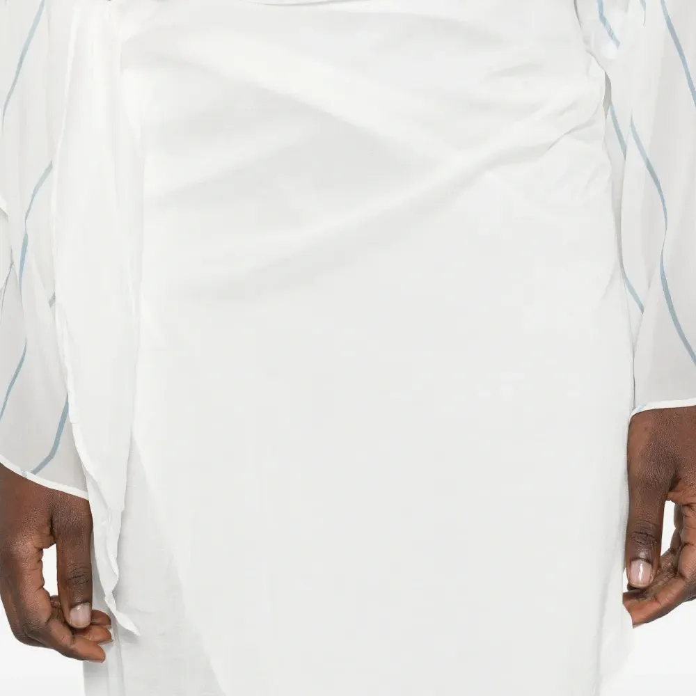 Миди-юбка с оборками