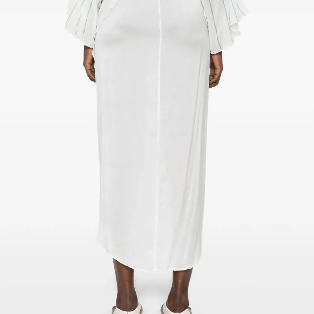 Миди-юбка с оборками