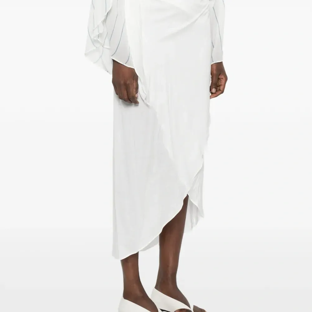 Миди-юбка с оборками