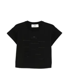 Футболка с принтом-текстом