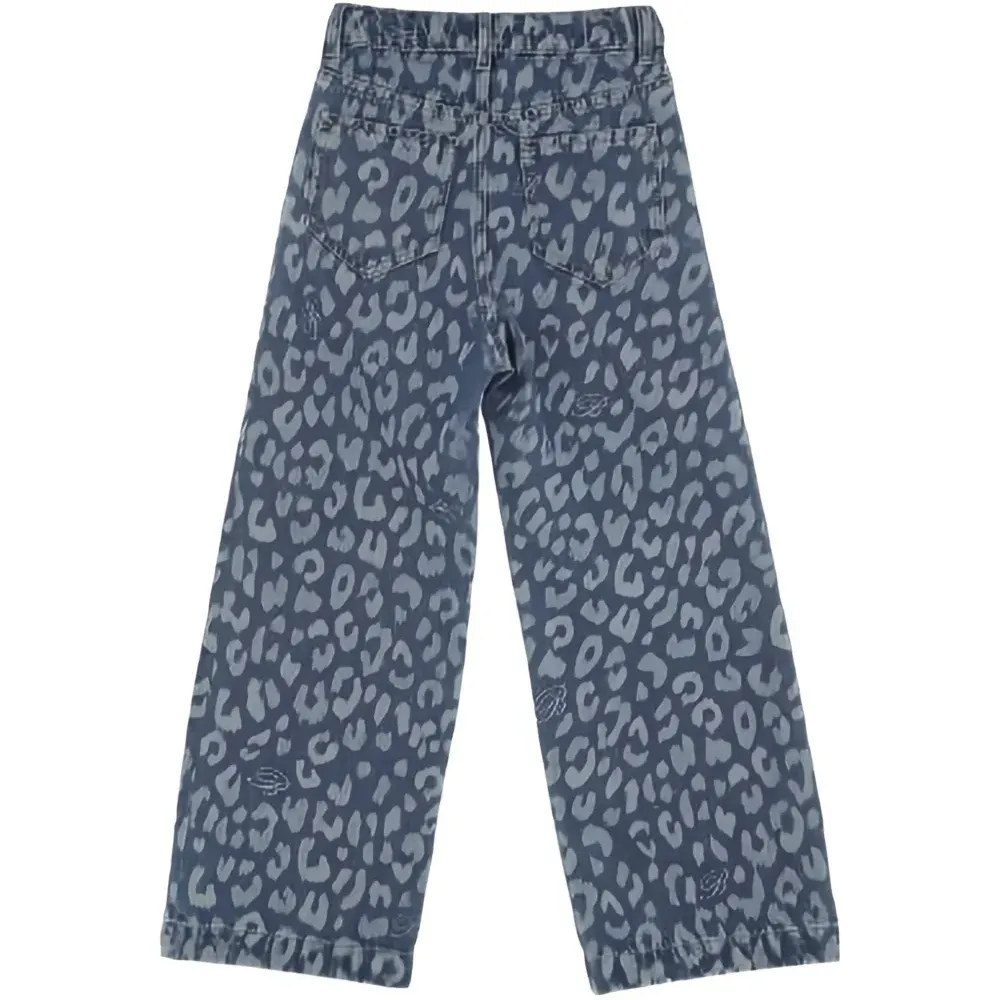 Брюки с принтом