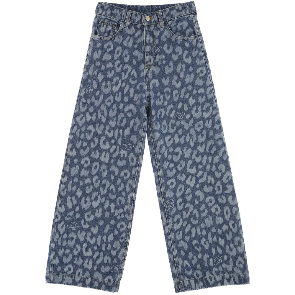 Брюки с принтом