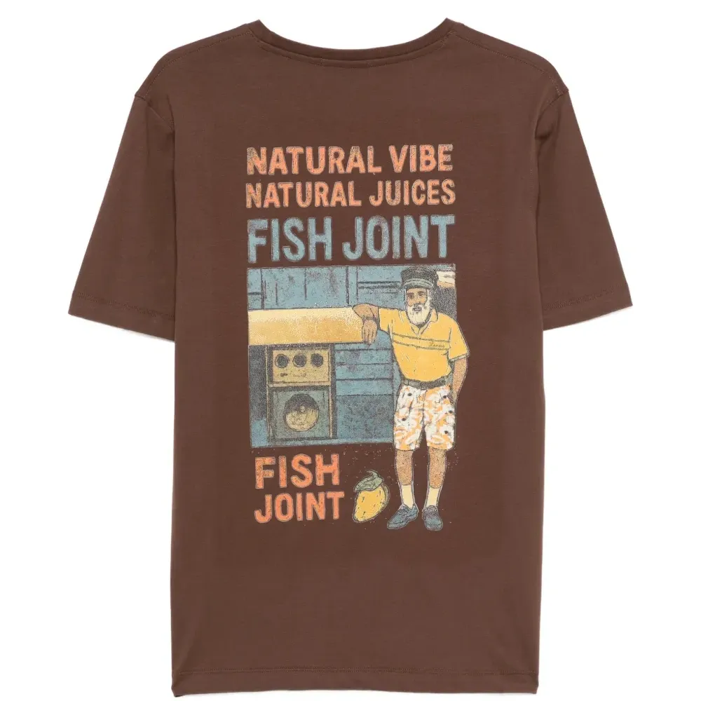 Футболка с круглым вырезом