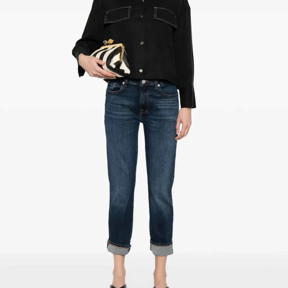 Брюки с подворотами