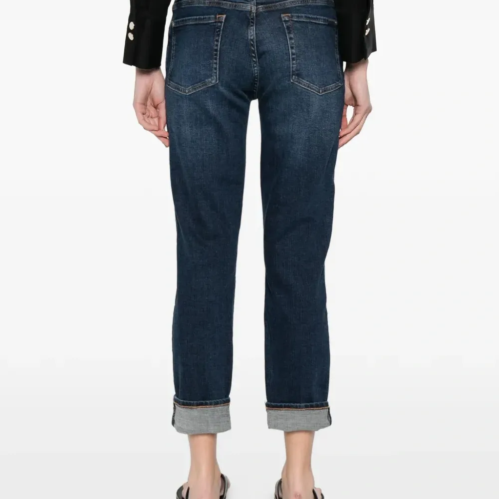 Брюки с подворотами