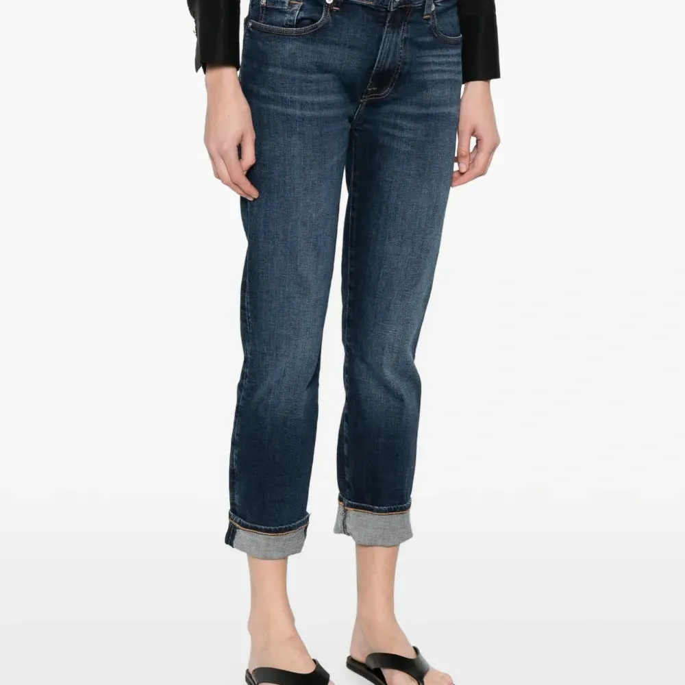 Брюки с подворотами