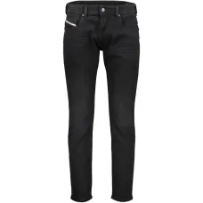 Джинсы с пятью карманами и зауженным кроем