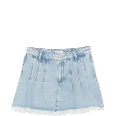 Плиссированная юбка с бахромой Плиссированная юбка с бахромой