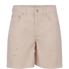 Джинсовые бермуды с эффектом потертости Джинсовые бермуды с эффектом потертости