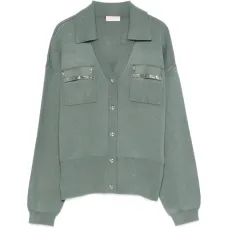 Украшенный кардиган на пуговицах