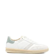 Кожаные кроссовки