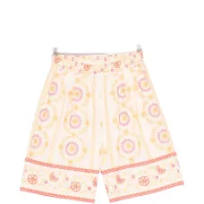 Шорты с цветочной вышивкой Шорты с цветочной вышивкой