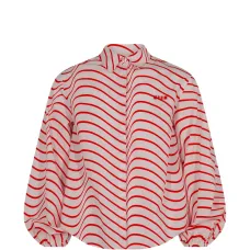 Блузка с длинными рукавами и узором Блузка с длинными рукавами и узором