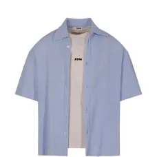 Многоуровневая рубашка с короткими рукавами