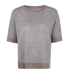 Футболка с зигзагообразным узором