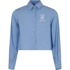 Рубашка с вышитым логотипом