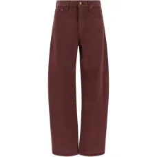 Джинсы Leroy Mid Relaxed Bow из хлопка