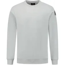 Свитер с нашивкой-логотипом