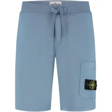 Шорты с карманами и кулиской