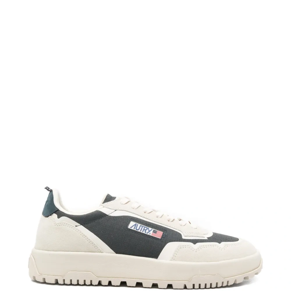 Кроссовки-низкие с панелями