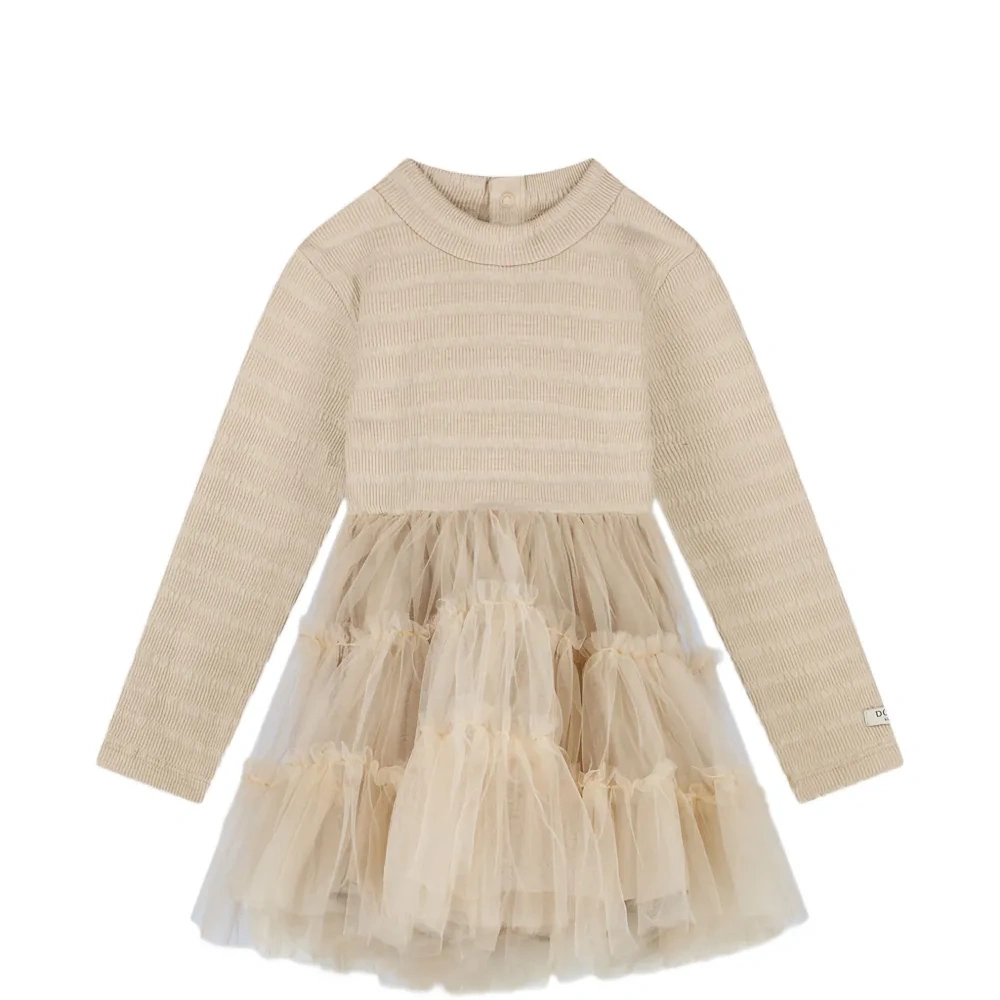 Платье с оборками