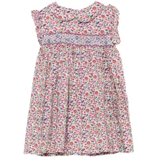 Комплект из двух платьев с цветочным принтом и воланами