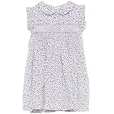 Комплект из двух платьев с цветочным принтом и воротником Питер Пэн