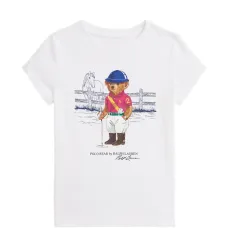 Футболка с принтом медведя