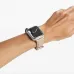 Аксессуар для часов Apple Watch из зернистого полированного металла