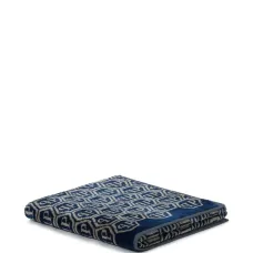 Банное полотенце с геометрическим узором