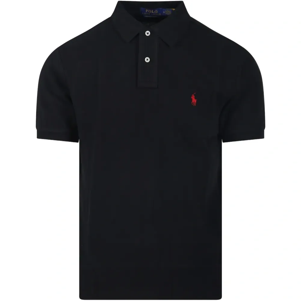 Футболка-поло с культовым логотипом