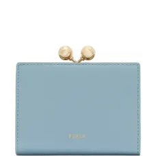 Монетница в горошек с металлической застежкой