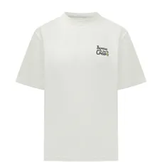 Футболка с принтом и круглым вырезом