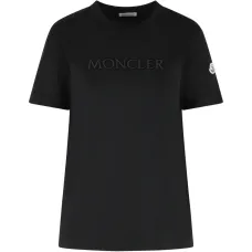 Тональная вышитая футболка