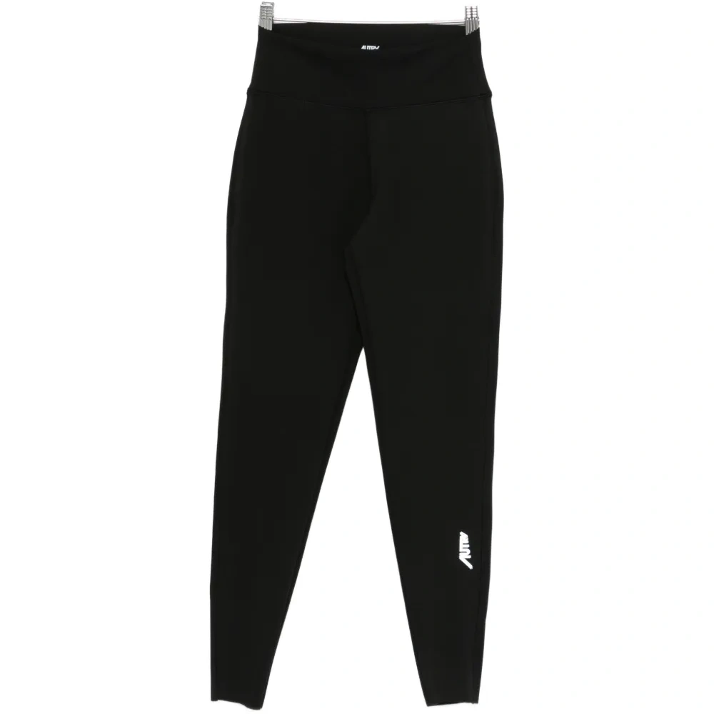 Леггинсы с принтом логотипа