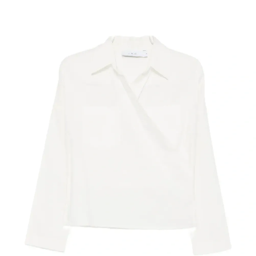 Рубашка с накладным карманом