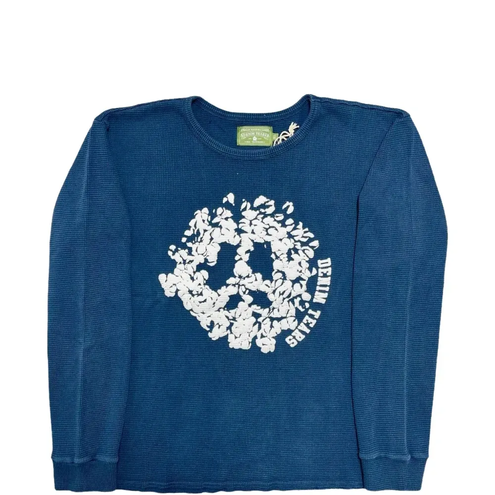 Футболка с длинными рукавами и университетским принтом