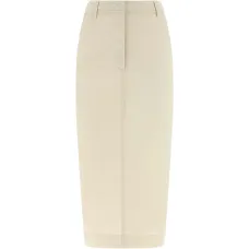 Миди-юбка Donna с разрезом и карманами