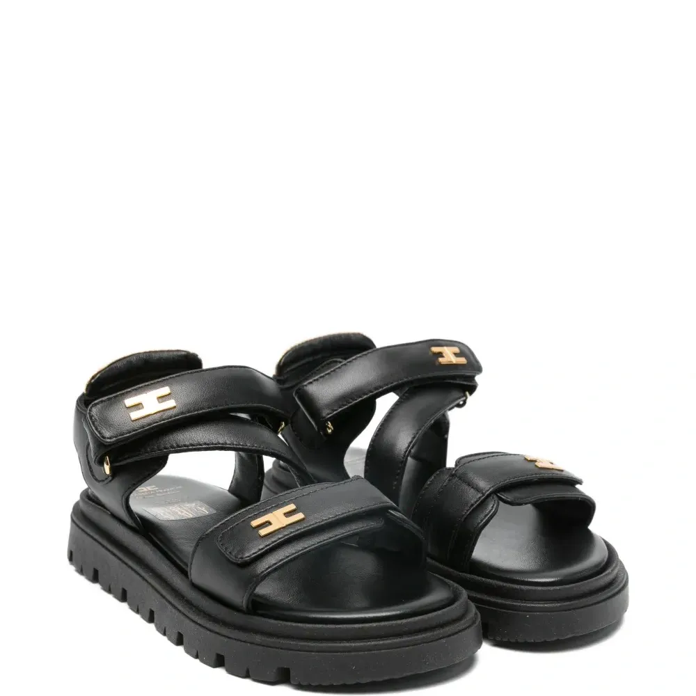 Босоножки с логотипом