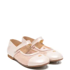 Балетки с логотипом