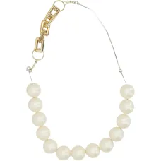 Ожерелье с искусственным жемчугом