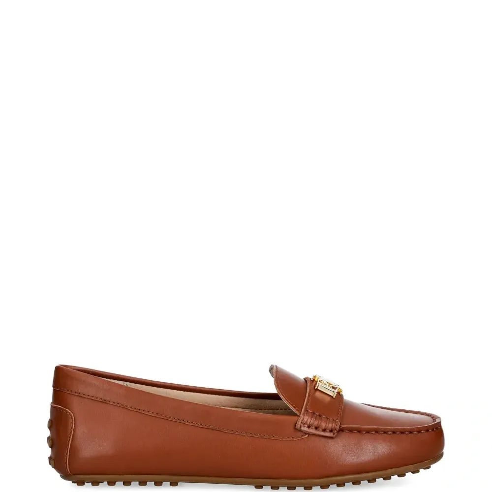 Лоферы с логотипом