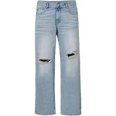 Джинсы The Jean с эффектом потертости Джинсы The Jean с эффектом потертости