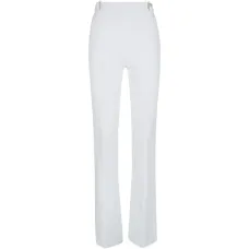 Брюки с фурнитурой золотистого оттенка Брюки с фурнитурой золотистого оттенка