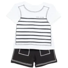 Чёрный комплект из шорт